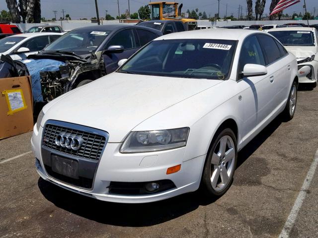 WAUAH74F88N096847 - 2008 AUDI A6 3.2 WHITE photo 2