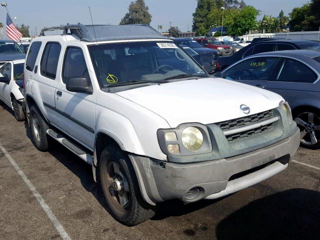 5N1ED28T03C668206 - 2003 NISSAN XTERRA XE WHITE photo 1