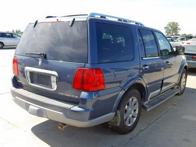 5LMFU28R43LJ02359 - 2003 LINCOLN NAVIGATOR Bleu photo 4