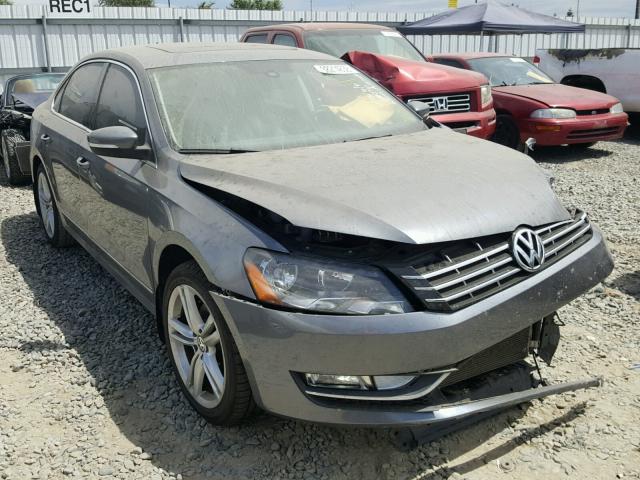 1VWBV7A34FC086221 - 2015 VOLKSWAGEN PASSAT SE GRAY photo 1