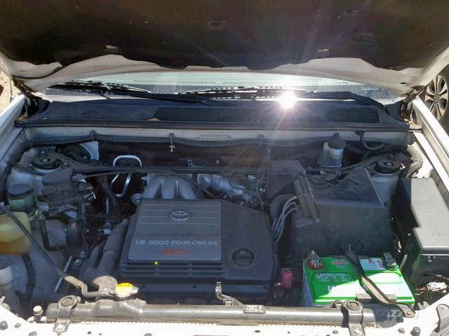 JTEGF21A220057847 - 2002 TOYOTA HIGHLANDER WHITE photo 7