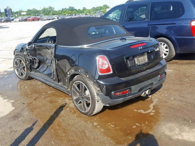 WMWSY3C51DT565935 - 2013 MINI COOPER ROA BLACK photo 3