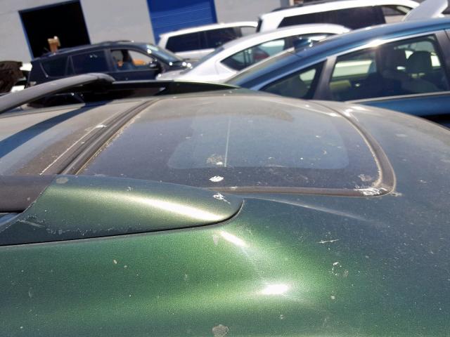 4S3BH6869Y7621169 - 2000 SUBARU LEGACY OUT GREEN photo 9