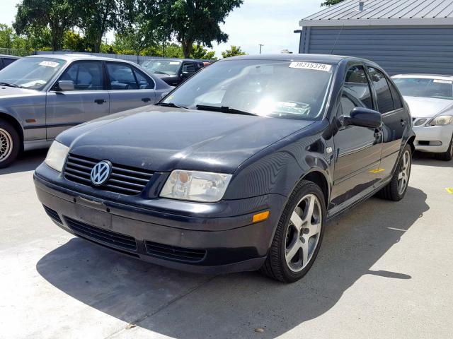 3VWVH69MX3M008130 - 2003 VOLKSWAGEN JETTA GLI BLACK photo 2