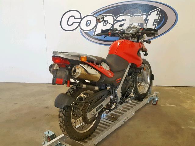 WB10179049ZW16461 - 2009 BMW G650 GS RED photo 4