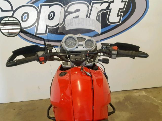 WB10179049ZW16461 - 2009 BMW G650 GS RED photo 5