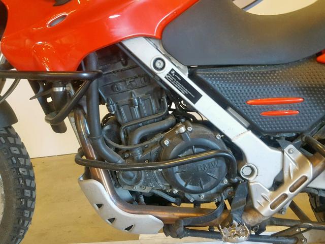 WB10179049ZW16461 - 2009 BMW G650 GS RED photo 7