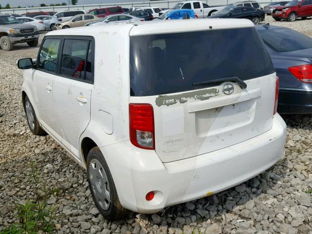 JTLZE4FE0CJ005785 - 2012 TOYOTA SCION XB 白色 照片 3