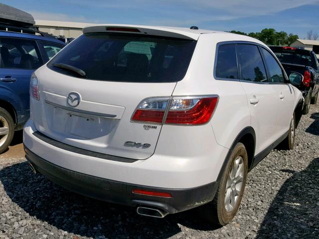 JM3TB2CA9B0310486 - 2011 MAZDA CX-9 WHITE photo 4