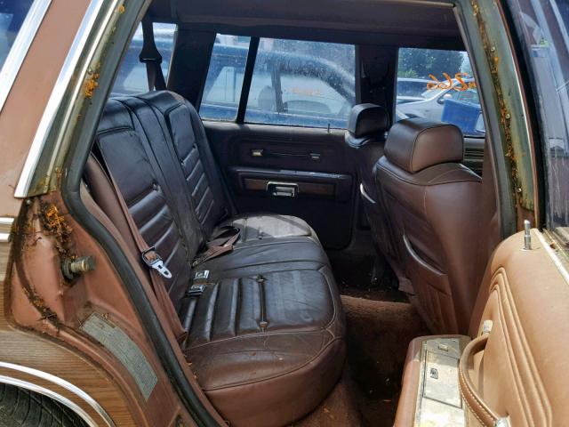 2MECM79F1LX677256 - 1990 MERCURY MARQUIS CO BROWN photo 6