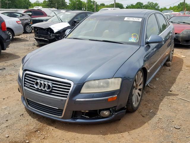 WAULL44E26N012502 - 2006 AUDI A8 4.2 QUA BLUE photo 2