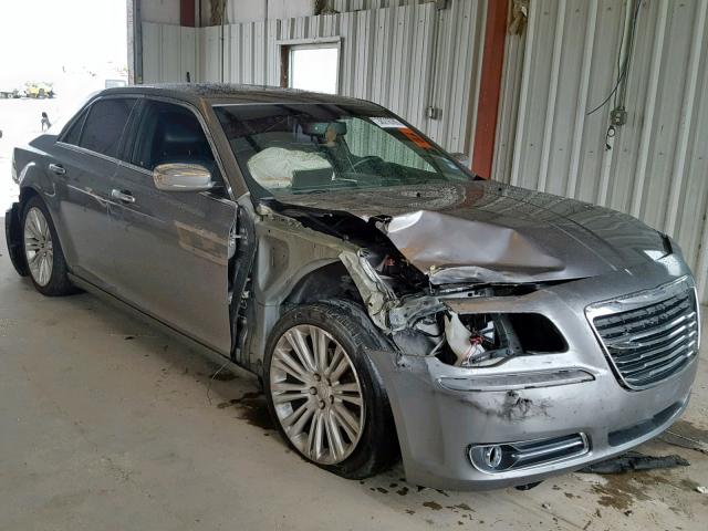 2C3CA5CG2BH617161 - 2011 CHRYSLER 300 LIMITE GRAY photo 1