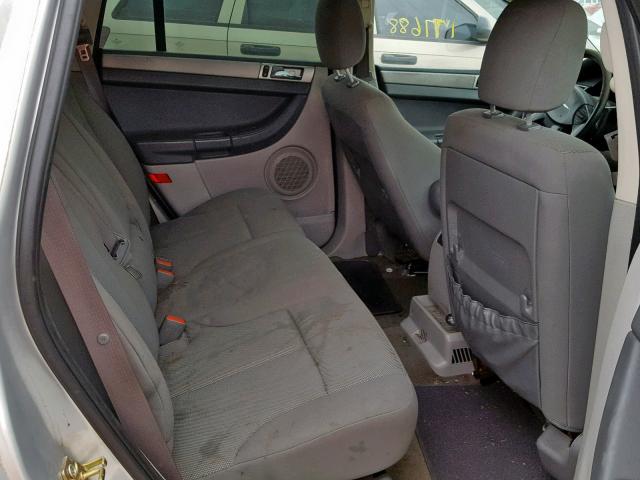 2A8GM48L77R142847 - 2007 CHRYSLER PACIFICA GRAY photo 6