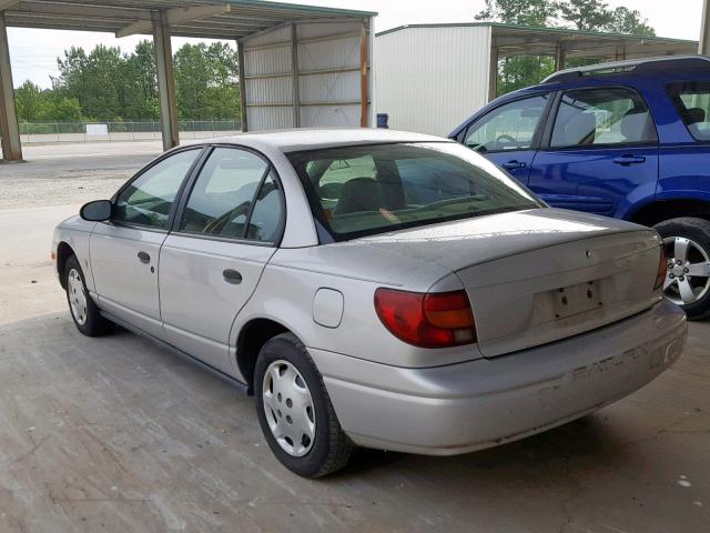 1G8ZH52821Z212857 - 2001 SATURN SL1 GRAY photo 3