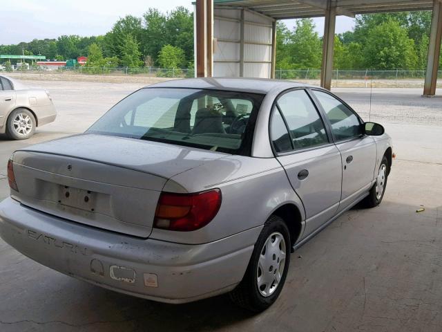 1G8ZH52821Z212857 - 2001 SATURN SL1 GRAY photo 4