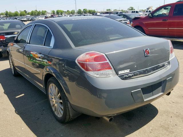 1G8ZV57757F167299 - 2007 SATURN AURA XR GRAY photo 3