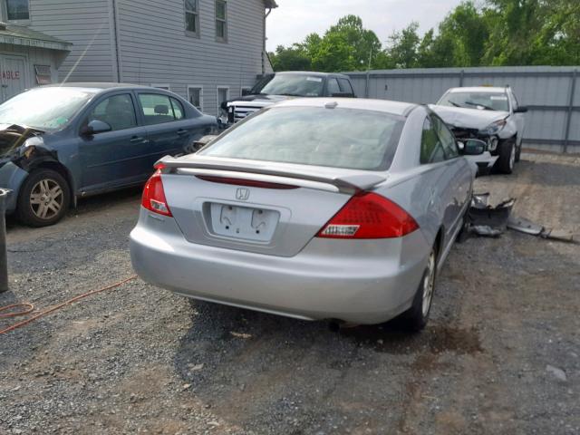 1HGCM72656A008739 - 2006 HONDA ACCORD EX SILVER photo 4