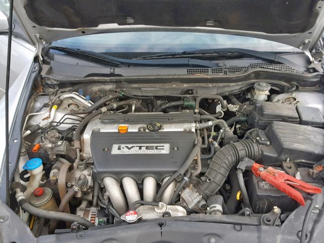 1HGCM72656A008739 - 2006 HONDA ACCORD EX SILVER photo 7