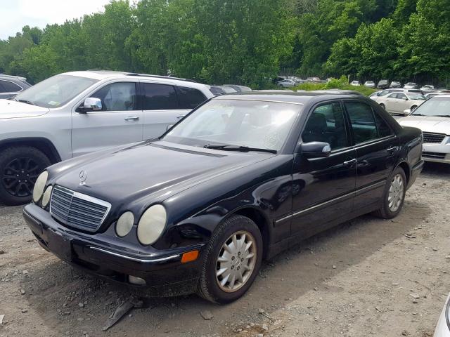 WDBJF82J51X044560 - 2001 MERCEDES-BENZ E 320 4MAT BLACK photo 2