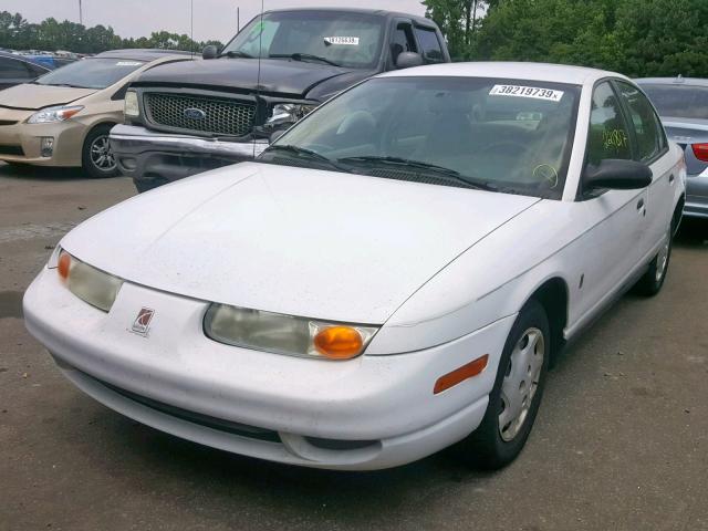 1G8ZH52872Z229574 - 2002 SATURN SL1 WHITE photo 2