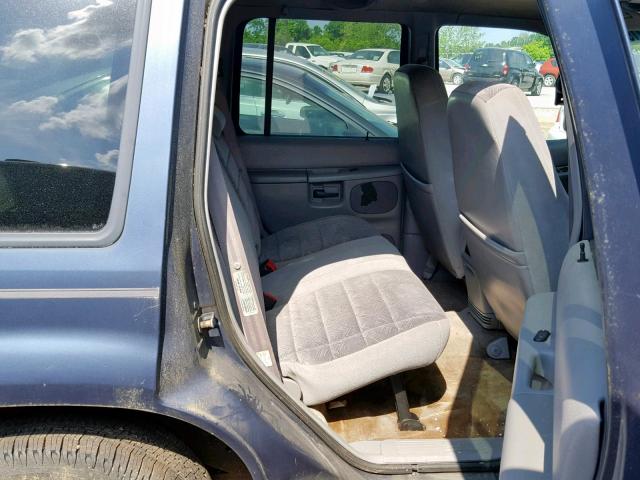 1FMZU35P4WZA43629 - 1998 FORD EXPLORER BLUE photo 6