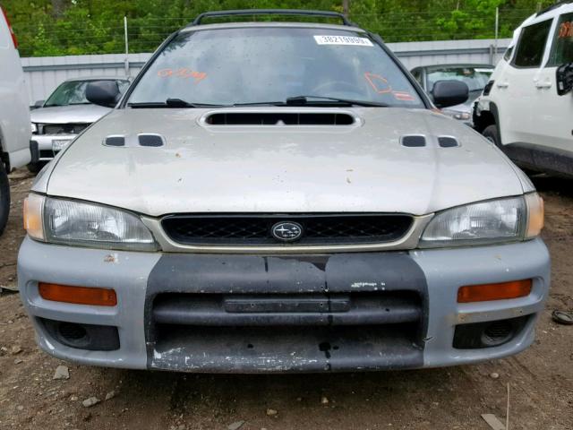 JF1GF4355XG804362 - 1999 SUBARU IMPREZA L SILVER photo 9