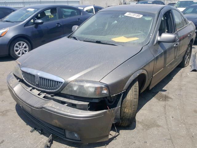 1LNHM87A13Y666189 - 2003 LINCOLN LS GRAY photo 2