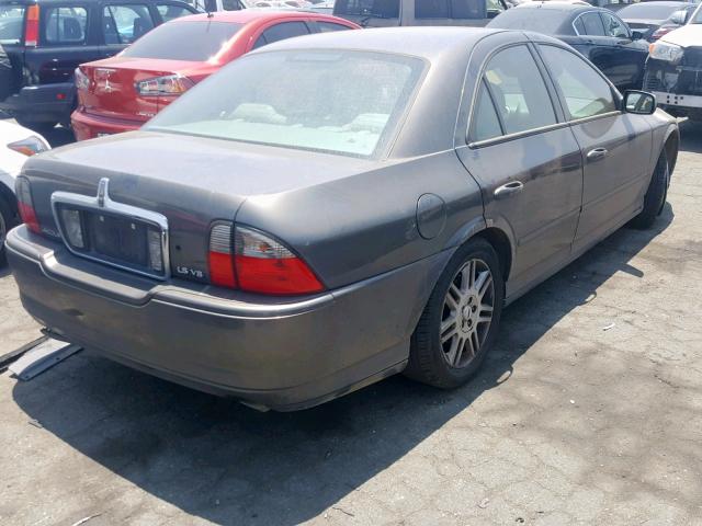 1LNHM87A13Y666189 - 2003 LINCOLN LS GRAY photo 4