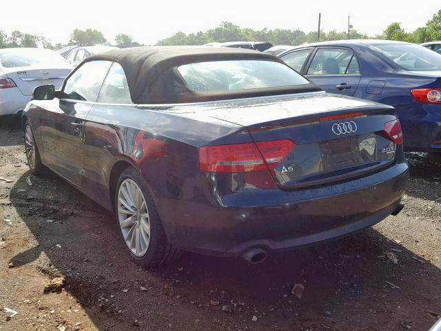 WAULFAFH6CN001009 - 2012 AUDI A5 PREMIUM BLACK photo 3