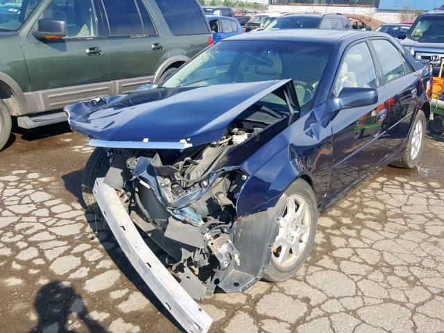 1G6DP577960171726 - 2006 CADILLAC CTS HI FEA BLUE photo 2