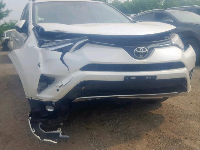 2T3DFREV9HW582390 - 2017 TOYOTA RAV4 LIMIT WHITE photo 9