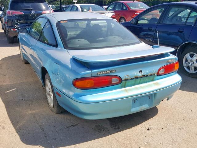 1YVGE31D6R5166651 - 1994 MAZDA MX-6 LS BLUE photo 3