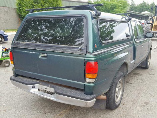 4F4YR16C8XTM19245 - 1999 MAZDA B2500 CAB GREEN photo 4