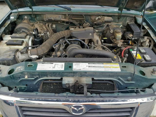 4F4YR16C8XTM19245 - 1999 MAZDA B2500 CAB GREEN photo 7