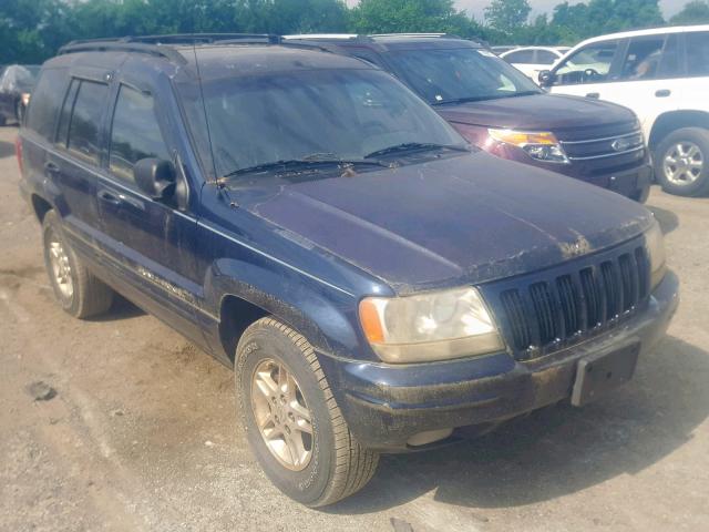 1J4GW58N3YC158444 - 2000 JEEP GRAND CHER BLUE photo 1