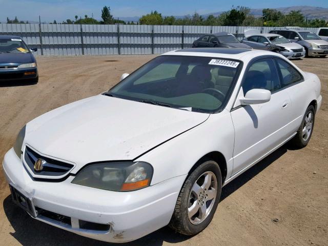 19UYA424X3A011322 - 2003 ACURA 3.2CL WHITE photo 2