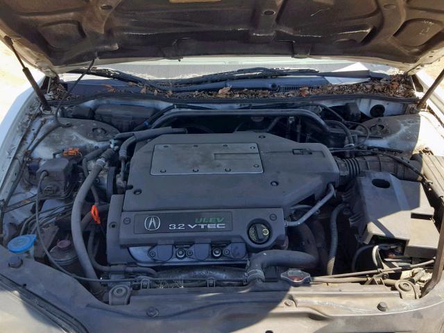 19UYA424X3A011322 - 2003 ACURA 3.2CL WHITE photo 7