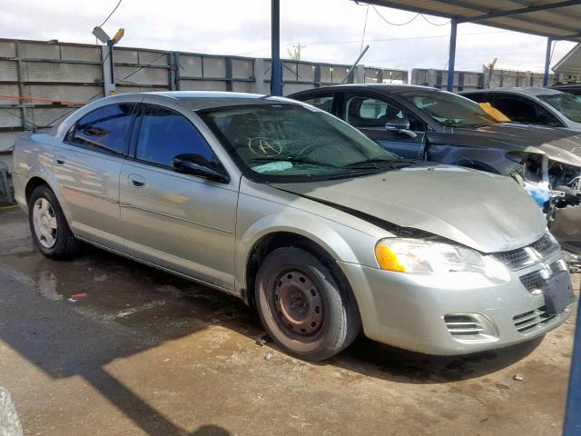 1B3EL46X56N193932 - 2006 DODGE STRATUS SX GRAY photo 1