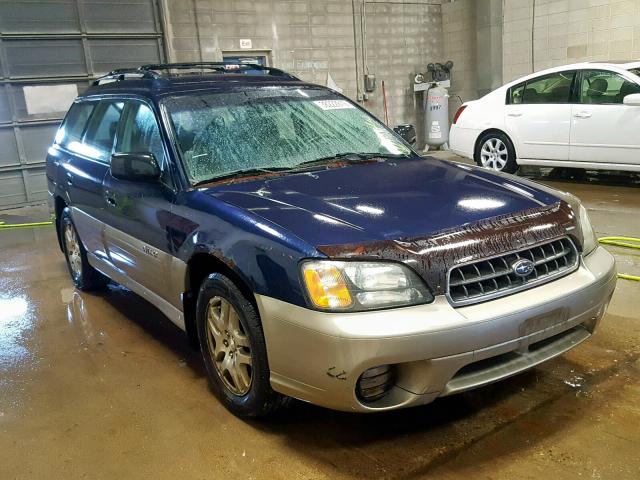 4S3BH675647627997 - 2004 SUBARU LEGACY OUT TWO TONE photo 1