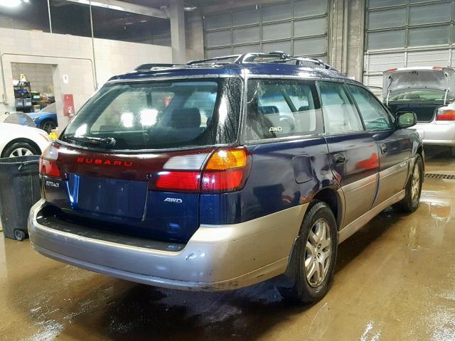 4S3BH675647627997 - 2004 SUBARU LEGACY OUT TWO TONE photo 4