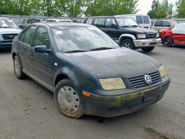 3VWRB69MX2M076140 - 2002 VOLKSWAGEN JETTA GL TEAL photo 1