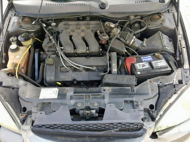 1FAFP55S93G212202 - 2003 FORD TAURUS SES GRAY photo 7