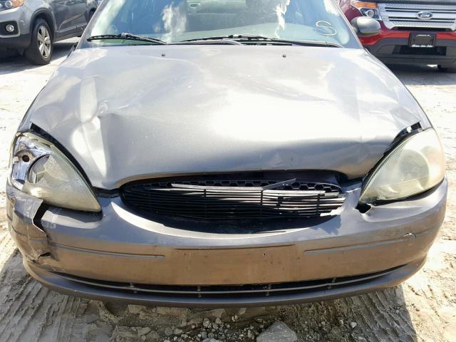 1FAFP55S93G212202 - 2003 FORD TAURUS SES GRAY photo 9