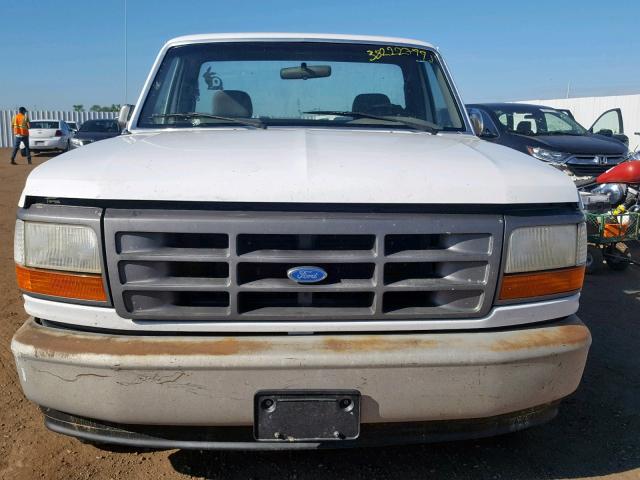 2FTEF15Y2RCA52065 - 1994 FORD F150 WHITE photo 9