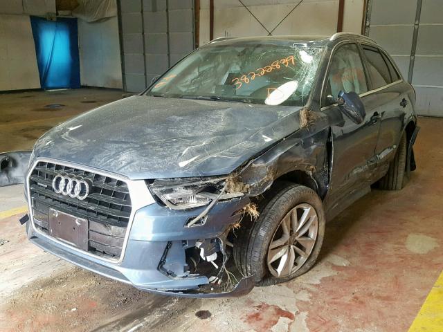 WA1EFCFS2GR011676 - 2016 AUDI Q3 PREMIUM BLUE photo 2