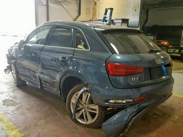 WA1EFCFS2GR011676 - 2016 AUDI Q3 PREMIUM BLUE photo 3