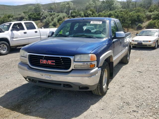 2GTEK19T4Y1315581 - 2000 GMC NEW SIERRA BLUE photo 2