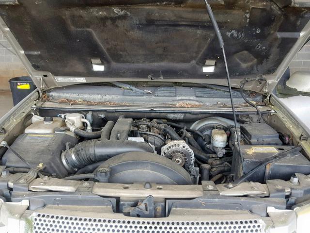 1GKES66M266141692 - 2006 GMC ENVOY DENA GRAY photo 7