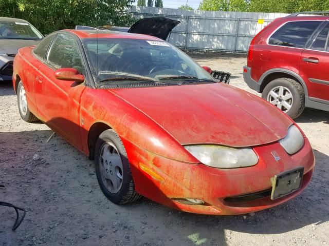 1G8ZY12792Z152044 - 2002 SATURN SC2 RED photo 1