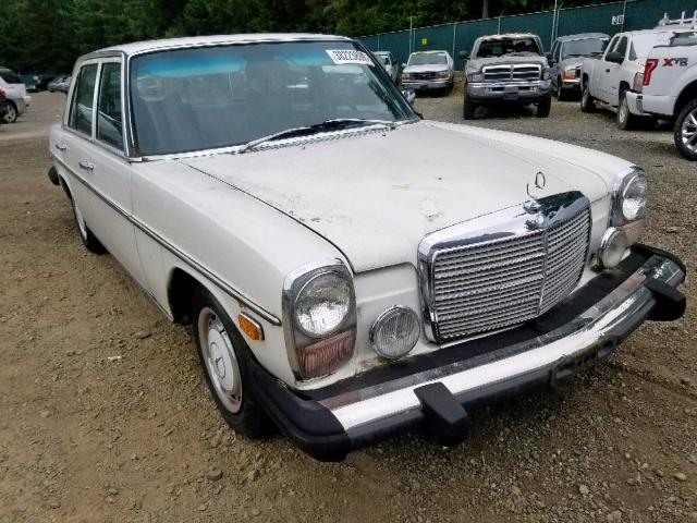 11511412051920 - 1976 MERCEDES-BENZ 300D WHITE photo 1